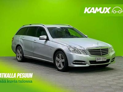 Hopea / harmaa Käytetty 2010 Mercedes E350 Avantgarde Farmari | 10 990 € (Hieman kallis)