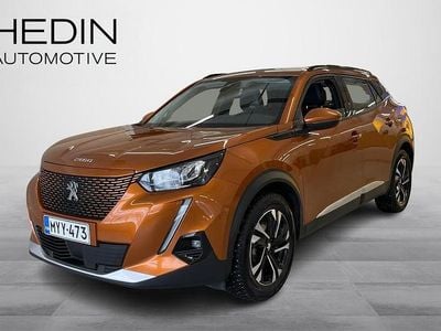 Käytetty Peugeot e-2008 Allure 100 kW (136 HP) 2021 Oranssi Katumaasturi
