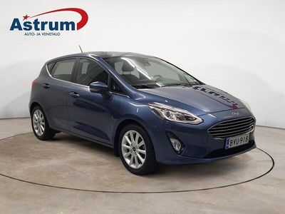 Käytetty Ford Fiesta Titanium 99 HP (72 kW) 2019 Sininen Viistoperä