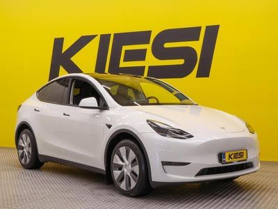 käytetty Tesla Model Y Long Range Dual Motor AWD / AMD Ryzen / Autopilot / Lämpöpumppu / Musta sisusta / Premium Audio / si