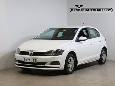 Käytetty VW Polo Trendline 75 HP (55 kW) 2018 Valkoinen Viistoperä