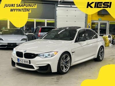 käytetty BMW M3 M3F80 sedan DCT A M-Perf Putkisto / H&K / Kattoluukku / HUD / Adapt-LED / Muistipenkki / 360 Kamera / Carbon Kit