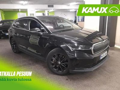 Musta Käytetty 2021 Skoda Enyaq iV Suite Katumaasturi | 27 800 € (Perustarjous)