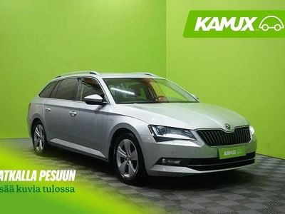 Hopea / harmaa Käytetty 2018 Skoda Superb LAURIN & KLEMENT Farmari | 26 900 € (Hieman kallis)