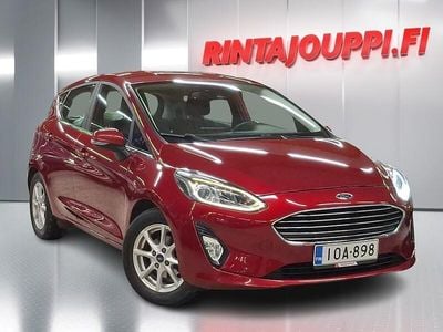 Käytetty Ford Fiesta Titanium 101 HP (74 kW) 2018 Punainen Viistoperä