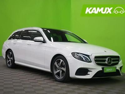 Valkoinen Käytetty 2018 Mercedes E220 AMG Farmari | 29 370 € (Kallis)