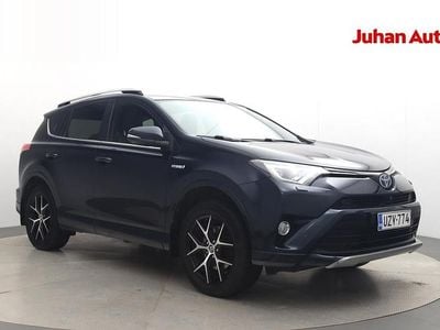 Käytetty Toyota RAV4 Hybrid Business Edition 155 HP (114 kW) 2017 Sininen Katumaasturi