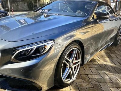 käytetty Mercedes S63 AMG AMG Cabriolet 4Matic Night Paket Burmester rek 11/2016