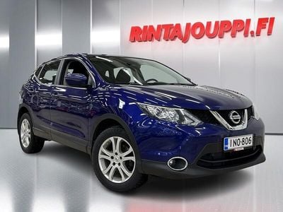Käytetty Nissan Qashqai Acenta 116 HP (85 kW) 2017 Sininen Katumaasturi