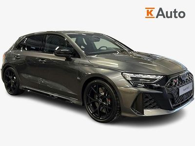 Uusi Audi RS3 Sportback Design 394 HP (289 kW) 2026 Met. harmaa Viistoperä