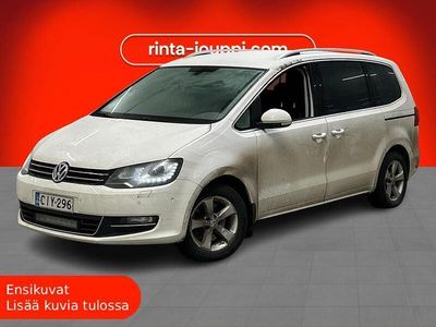 Valkoinen Käytetty 2013 VW Sharan Highline Tila-auto | 14 990 € (Perustarjous)