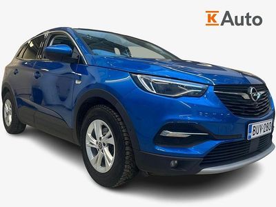 Käytetty Opel Grandland X Innovation 131 HP (96 kW) 2018 Sininen Katumaasturi
