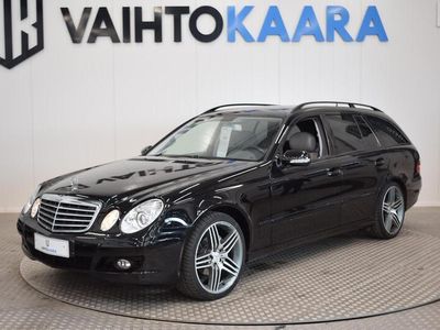 käytetty Mercedes E200 Kompressor Aut # Vähän ajettu ja todella näyttävä Johtotähti #