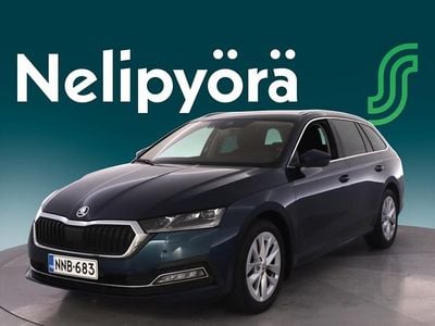 Sininen Käytetty 2023 Skoda Octavia G-TEC Style Farmari | 24 790 € (Hieman kallis)