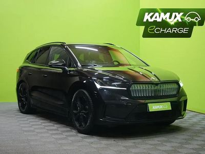 Käytetty Skoda Enyaq iV SportLine 150 kW (204 HP) 2023 Musta Katumaasturi