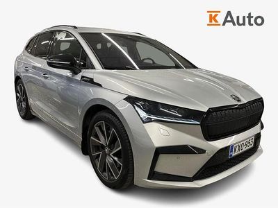 Käytetty Skoda Enyaq iV SportLine 194 kW (265 HP) 2022 Hopea Katumaasturi