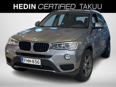 käytetty BMW X3 F25 xDrive20d A Business // hedin certified 12kk takuu / koukku //