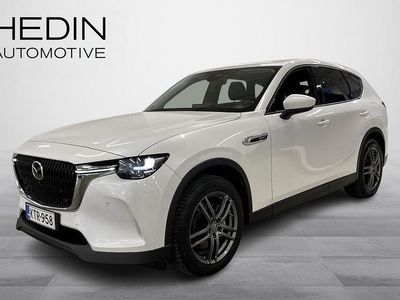 Valkoinen Käytetty 2023 Mazda CX-60 Exclusive-Line Katumaasturi | 31 890 € (Kallis)