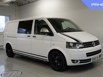 käytetty VW Transporter umpipakettiauto pitkä 2,0 TDI 103 kW BlueMotionTechnology R-LINE - ** Kotiintoimitus !! ** - ** SUPERNÄTTI / Webasto / Kamera / Koukku **