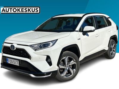 käytetty Toyota RAV4 Hybrid 2,5 AWD-i Active Plus **1. omistaja / Vetokoukku / Adap. cruise / Navi**