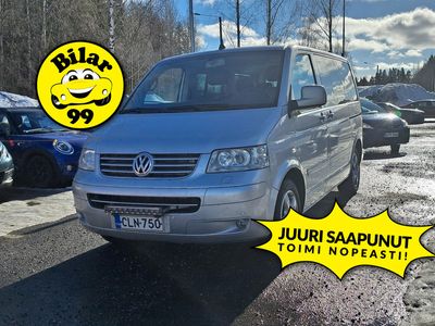 käytetty VW Multivan MultivanHighline 2460cm *Vakkari / Webasto / Nahkasisusta / Lasikatto / Koukku / Tutkat / S.sivuovet* - *OSTA NYT, MAKSA KESÄKUUSSA!* -