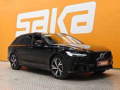 käytetty Volvo V90 T8 AWD Long Range High Performance R-Design aut ** Tulossa / Adapt.vakkari / Pilot Assist / HUD / Panorama / Harman Kardon **
