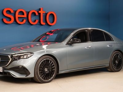 käytetty Mercedes E300 E4MATIC A, AMG, Teknologiapaketti, Panorama - Korkotarjous 2,99%+kulut