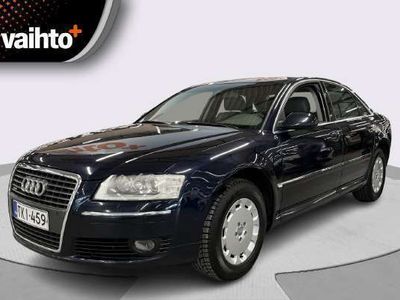 käytetty Audi A8 3,0 TDI 171 kW quattro tiptronic ** 2-om / Suomiauto / ilmajouset / Xenonit / Nahat muistilla / Hieronta**