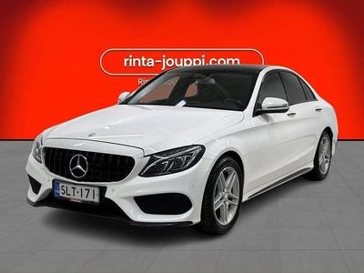 Valkoinen Käytetty 2015 Mercedes C200 Premium Sedan | 15 680 € (Kallis)