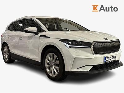Valkoinen Käytetty 2022 Skoda Enyaq iV Katumaasturi | 35 900 € (Hyvä tarjous)