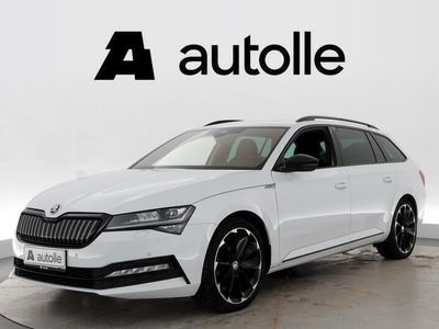 käytetty Skoda Superb Combi 1,4 TSI PHEV SportLine iV DSG Autom | Vetokoukku | Nahka-alcantara | P.Kamera | Vakkari | Digimittaristo