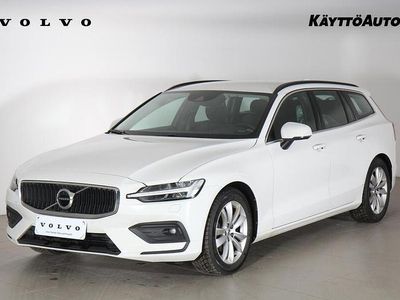 Valkoinen Käytetty 2021 Volvo V60 Business Edition Farmari | 30 900 € (Hieman kallis)