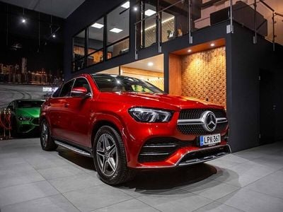 Punainen Käytetty 2021 Mercedes GLE350 Coupe - kaksiovinen | 49 900 € (Hieman kallis)
