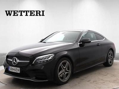 Käytetty Mercedes C200 AMG line 184 HP (135 kW) 2022 Musta Coupe - kaksiovinen