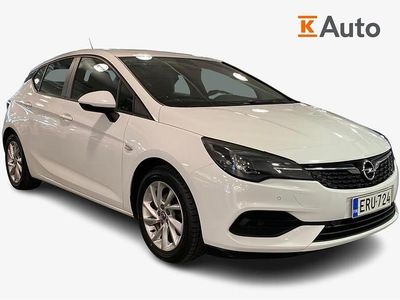 Käytetty Opel Astra Comfort 110 HP (80 kW) 2020 Valkoinen Viistoperä