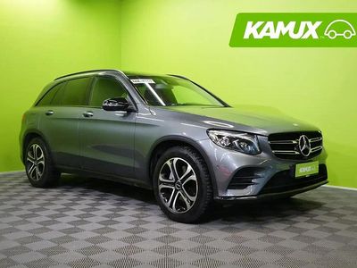Käytetty Mercedes GLC350 AMG line 258 HP (189 kW) 2017 Hopea / harmaa Katumaasturi