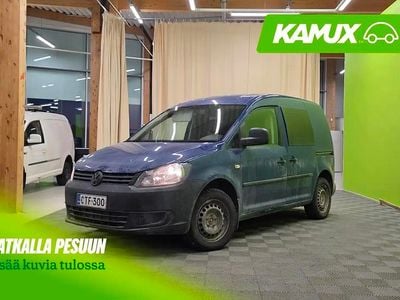 Käytetty VW Caddy 75 HP (55 kW) 2015 Sininen Tila-auto