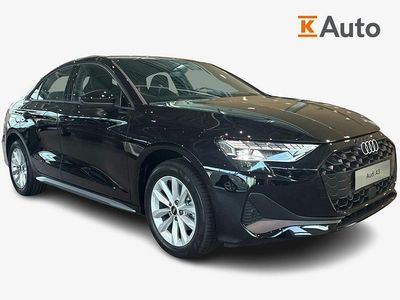 Uusi Audi A3 114 HP (83 kW) 2026 Musta Sedan