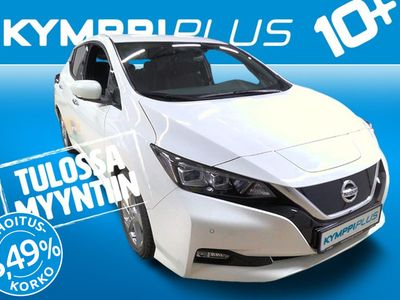 käytetty Nissan Leaf N-Connecta 40 kWh - RAHOITUSKORKO 3,49% - ACC / 360 kamera / LED / Navigointi / 2x renkaat ja vanteet