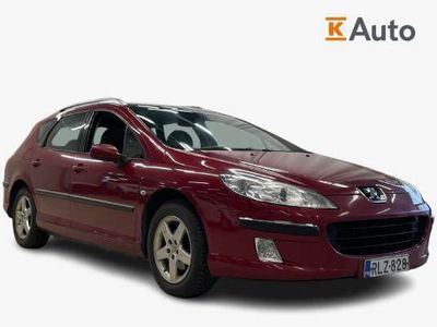 käytetty Peugeot 407 407 5DSW 2.0I 16V-6ERFNB/273 Lohkolämmitin sisähaaralla, Panorama, P-tutka