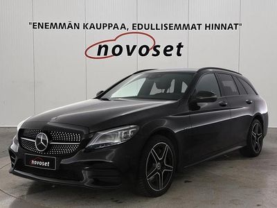 Musta Käytetty 2021 Mercedes C300e AMG Farmari | 19 970 € (Perustarjous)