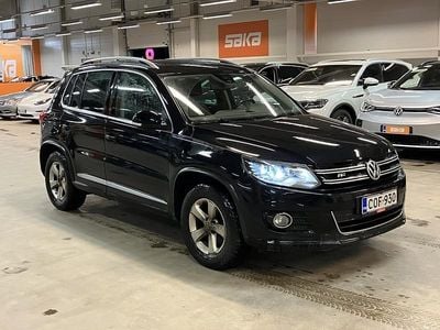 Käytetty 2015 VW Tiguan R-line Katumaasturi | 17 900 € (Perustarjous)