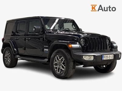 Musta Käytetty 2022 Jeep Wrangler Sahara Katumaasturi | 47 990 €