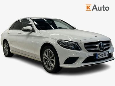 Käytetty Mercedes C200 Business 184 HP (135 kW) 2018 Valkoinen Sedan