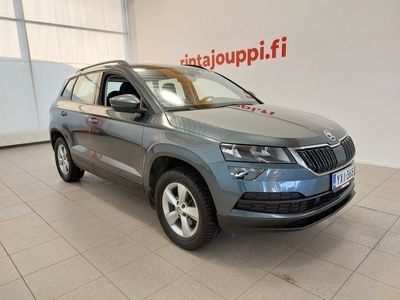 käytetty Skoda Karoq 1,5 TSI "125 EDITION" DSG Autom. - 3kk lyhennysvapaa - Led-paketti, Digimittaristo, Keyless, Kauko-webasto - Ilmainen kotiintoimitus!