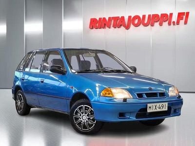 Käytetty Suzuki Swift 68 HP (50 kW) 2000 Sininen Viistoperä