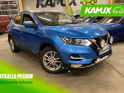 Käytetty Nissan Qashqai N-Connecta 158 HP (116 kW) 2018 Sininen Katumaasturi