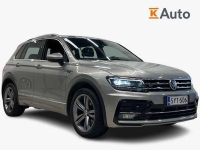 käytetty VW Tiguan Highline 2,0 TDI SCR 110 kW (150 hv) 4MOTION DSG-automaatti **R-line ulkopaketti**