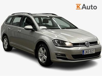 Harmaa Käytetty 2017 VW Golf VII Allstar Farmari | 11 900 € (Perustarjous)