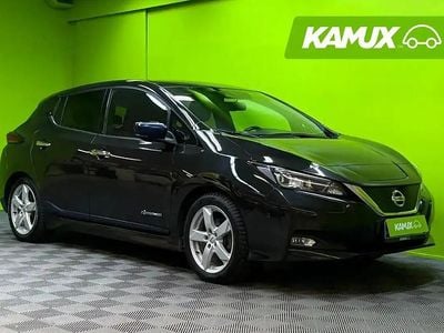 Käytetty Nissan Leaf Tekna 110 kW (150 HP) 2018 Musta Viistoperä